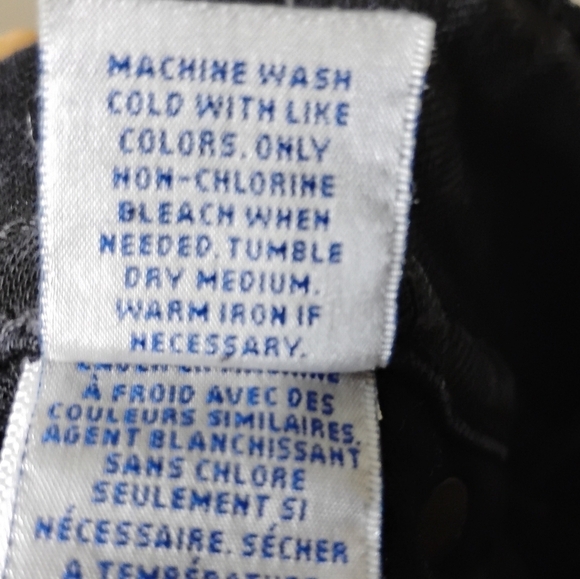 Hudson Beth Baby Bootcut Jeans Black Low Rise Flap Pockets — Size 27 - Picture 9 of 10